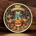 Halloween Pumpkin and Ghost Collectible Coins