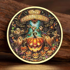 Halloween Pumpkin and Ghost Collectible Coins